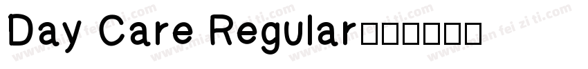 Day Care Regular字体转换